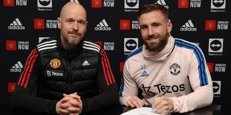 Manchester United, Luke Shaw’ın sözleşmesini 2027’ye kadar uzattı