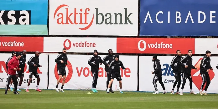 Beşiktaş, Trabzonspor maçı hazırlıklarına devam etti