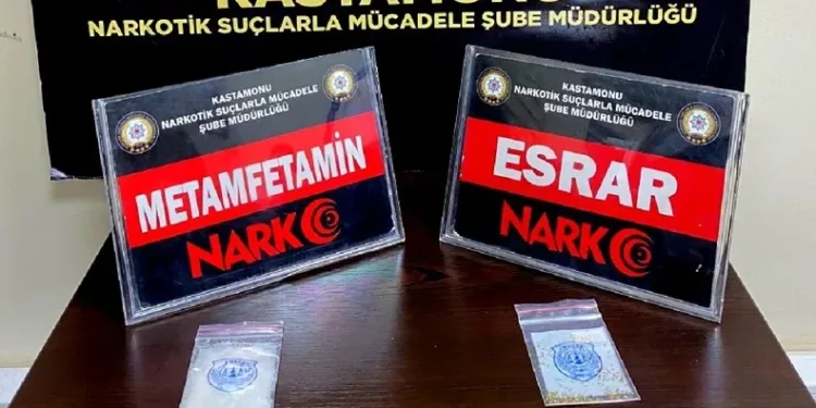 Uyuşturucu maddeyle yakalanan 2 şahıs tutuklandı