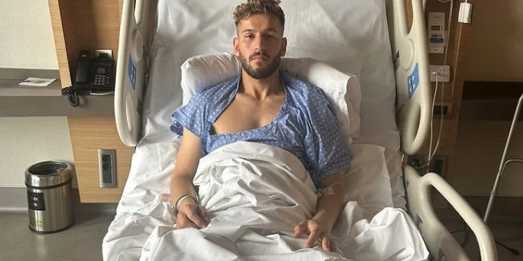 Erzurumspor FK sporcusu Cengizhan Bayrak ameliyat oldu