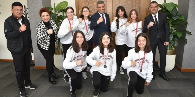 Denizli’nin kızları potada bölge şampiyonu oldu