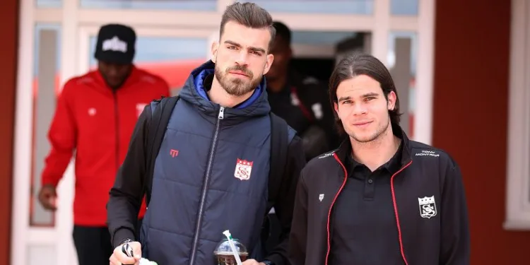 Sivasspor kafilesi 2 eksikle Giresun’a gitti