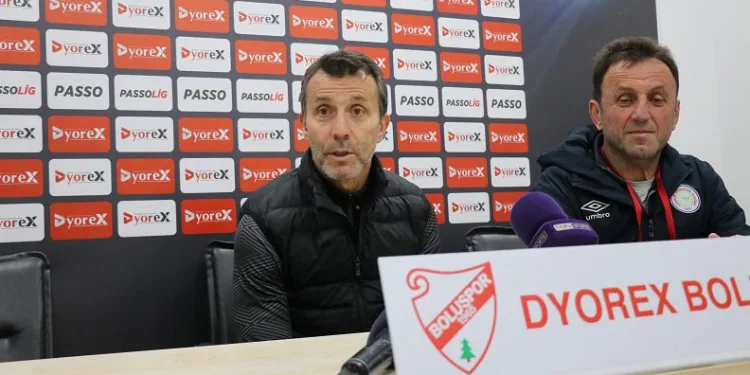 Boluspor – Çaykur Rizespor maçının ardından
