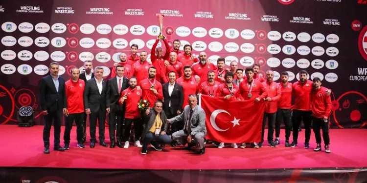 Türkiye Güreş Milli Takımı, Avrupa şampiyonasına damga vurdu