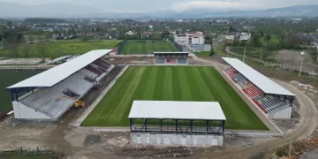 Yedek stadyum şekillenmeye başladı