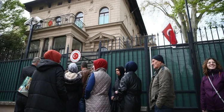 Avusturya’da Türkiye’deki genel seçimlerde oy verme işlemi başladı