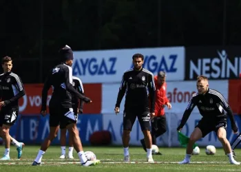 Beşiktaş, Galatasaray maçı hazırlıklarını sürdürdü