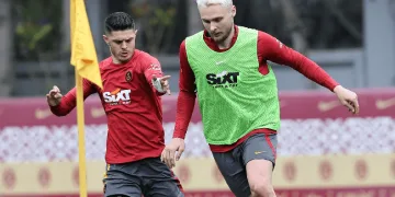Galatasaray, Beşiktaş maçı hazırlıklarını sürdürdü