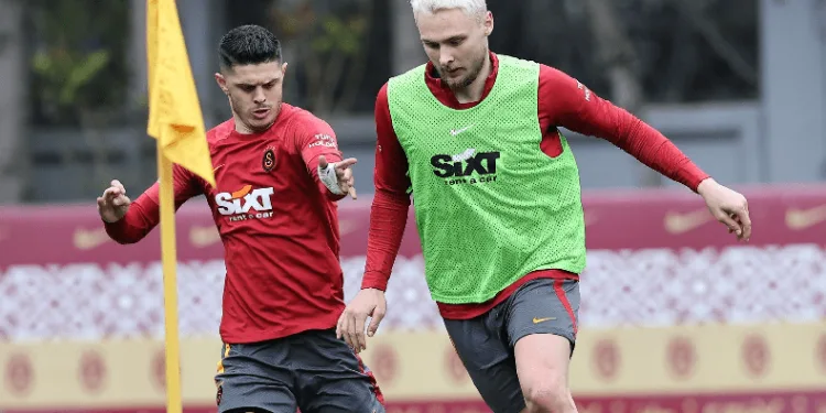 Galatasaray, Beşiktaş maçı hazırlıklarını sürdürdü