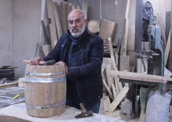 Fotoğrafçıların ilgisi fıçılar oldu