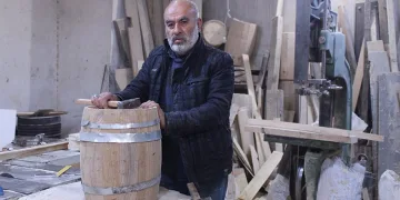 Fotoğrafçıların ilgisi fıçılar oldu