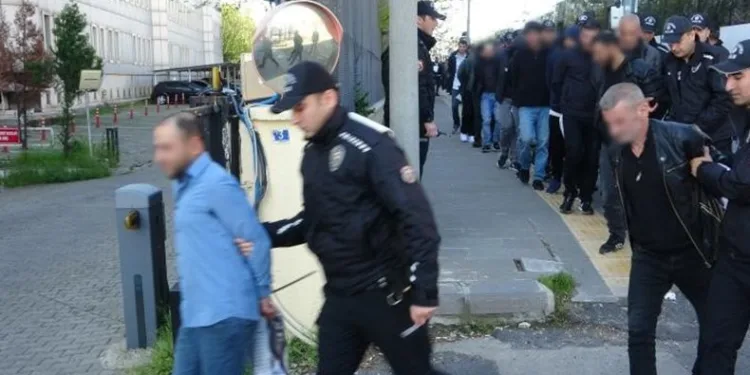 ‘Kökünü Kurutma Operasyonu’nda 133 tutuklama