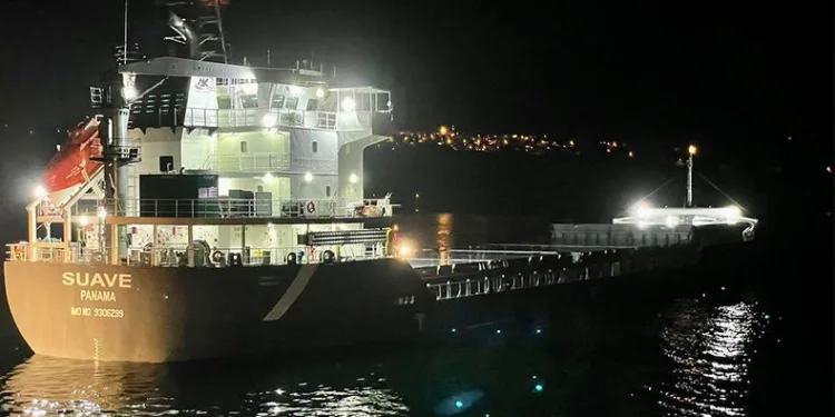 Çanakkale Boğazı’nda gemi makine arızası yaptı
