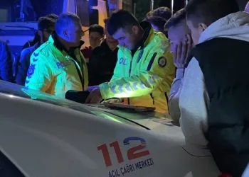 Drift atan sürücüye ceza yağdı