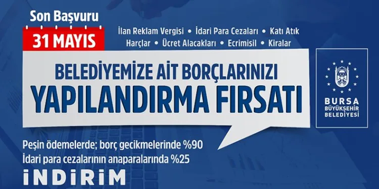 Borçlarınızı yapılandırma fırsatını kaçırmayın
