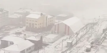 Nisan ayında kış geri geldi