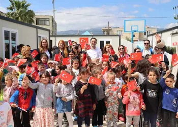 Uludağ Elektrik 23 Nisan coşkusunu Hatay’a taşıdı