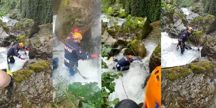 Kızını kurtarmak isterken ikisi de hayatını kaybetti