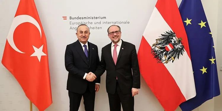 Bakan Çavuşoğlu Avusturya’da
