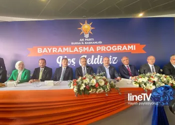 AK Parti Bursa İl Başkanlığı bayramlaşma programı