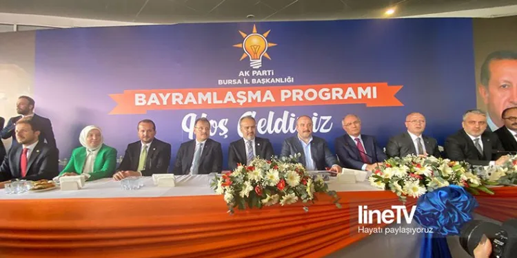 AK Parti Bursa İl Başkanlığı bayramlaşma programı