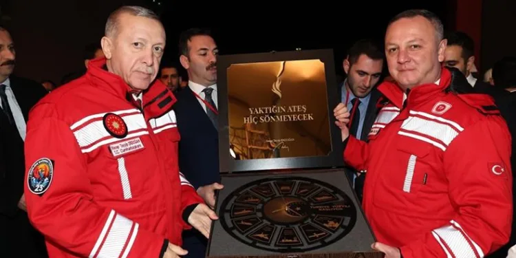 Cumhurbaşkanı Erdoğan’a Türkiye Yüzyılı saati hediyesi