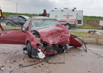 Adana’da trafik kazası