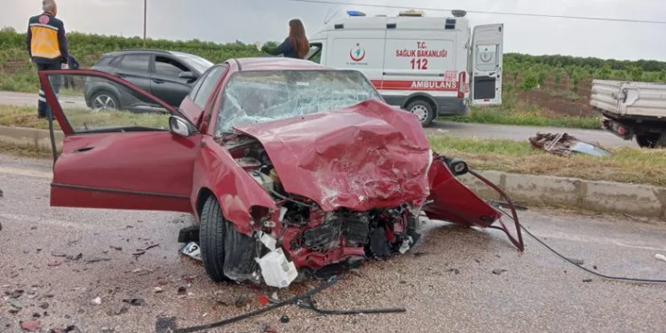 Adana’da trafik kazası
