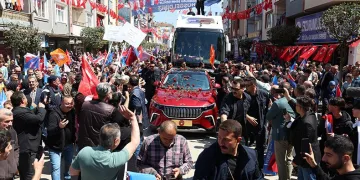 Cumhurbaşkanı Bursa’ya Togg aracıyla giriş yaptı