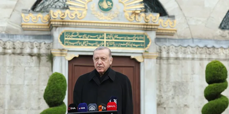 Cumhurbaşkanı Erdoğan bayram namazını Ayasofya’da kıldı