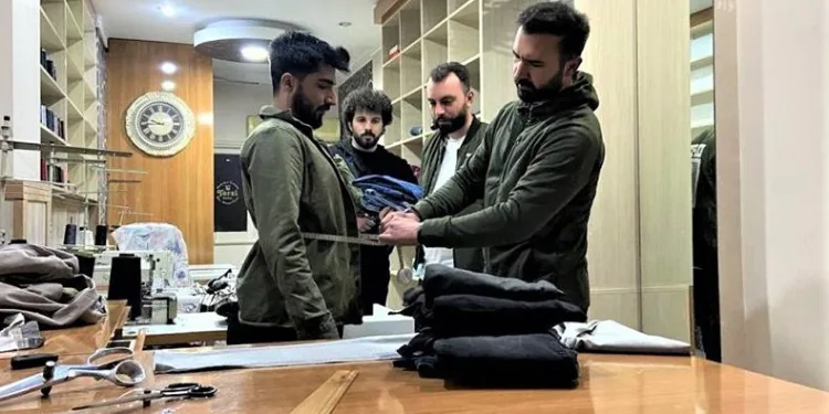 Terzilerde bayram yoğunluğu başladı