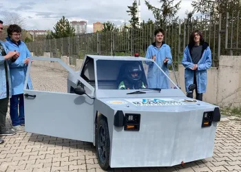 Elektrikli araç “Evcar V2” TEKNOFEST’te yarışacak