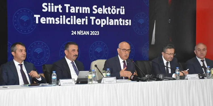 Tarım sektörü temsilcileri toplantısı
