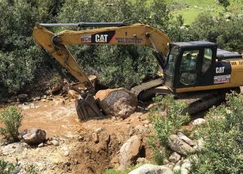 “Yer altından tekrar çıkan su çok bulanık”