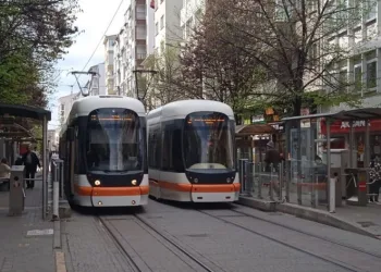 Tramvay seferleri durdu