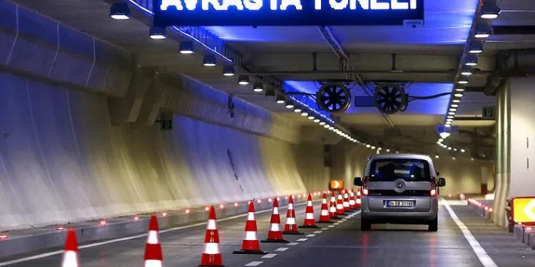 Avrasya Tüneli’nden geçiş rekoru kırıldı