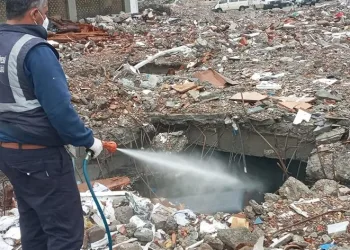 İlaçlama çalışmaları hız kazandı