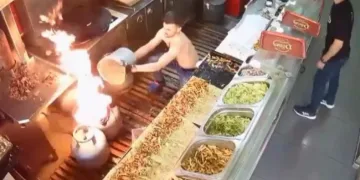 Tüp değişimi esnasında korku dolu anlar