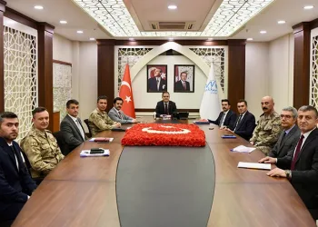 Seçim güvenliği toplantısı yapıldı