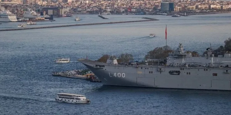 TCG Anadolu’ya ziyaret kuyruğu
