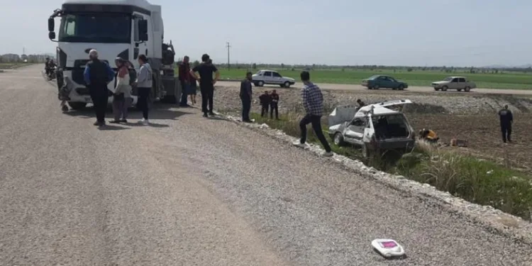 Osmaniye’de feci kaza