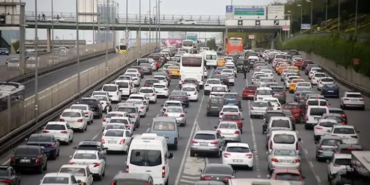 İstanbul’da trafik yoğunluğu