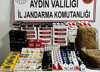 Kaçak sigara imalathanesine baskın