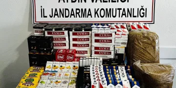 Kaçak sigara imalathanesine baskın