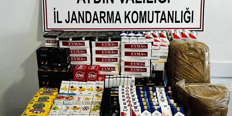 Kaçak sigara imalathanesine baskın