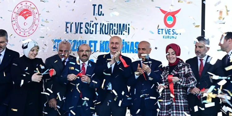 Karaismailoğlu ve Kirişci, Et ve Süt Kurumu açılışına katıldı