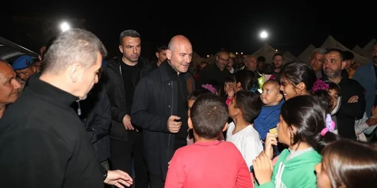 Soylu, Kırıkhan’da görev yapanlara teşekkür etti