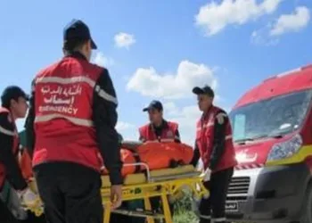 Tunus’ta öğrencileri taşıyan otobüs devrildi