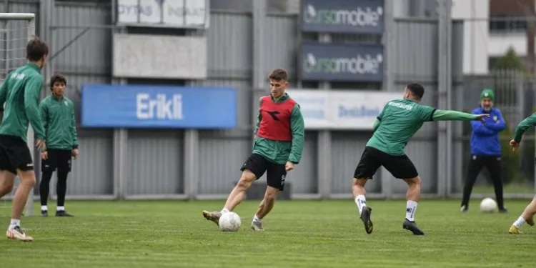 Bursaspor pas-pres çalıştı
