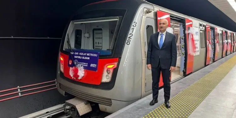 AKM-Gar-Kızılay Metro Hattı